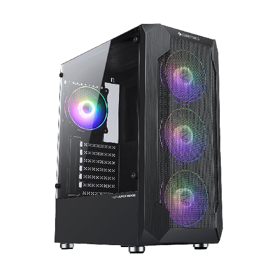 ZEBRONICS APEX Edge Premium Mesh Gaming Cabinet/Case